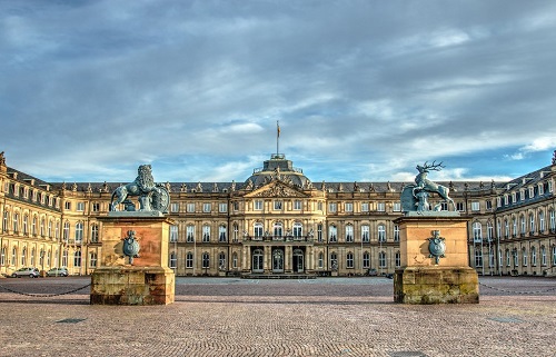 El Palacio Nuevo de Stuttgart